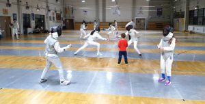 Entrenamiento de esgrima en Valencia, Benimaclet