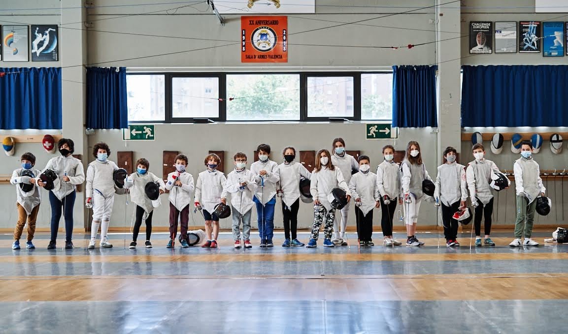 Clases de esgrima para niños en Valencia